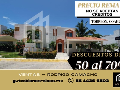 Doomos. Gran Remate de Casa en Venta, Fraccionamiento Privanzas, Campeche. RCV