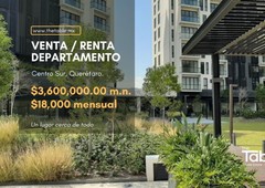 venta o renta de departamento en centro sur