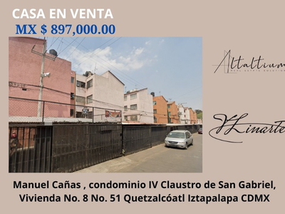 Casa En Quetzalcoatl Iztapalapa Cdmx I Vl11-bn-017