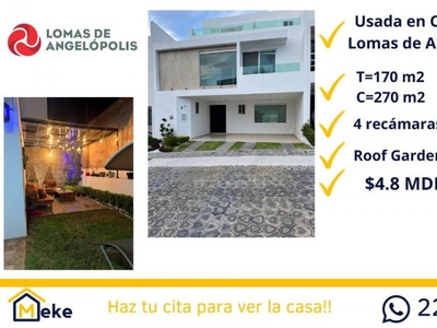 Casa en Venta en fraccionamiento lomas de angelopolis Puebla, Puebla