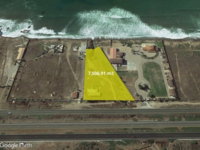 Venta de Terreno frente a la costa, El Descanso, Rosarito, 7506m2