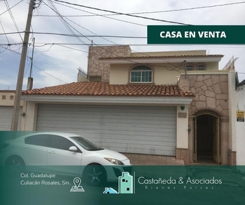 Casa VENTA, 4 Habitaciones, Col. Guadalupe, Culiacán, Sinaloa