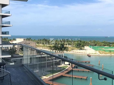 Departamento amueblado en venta Riva Puerto Cancun