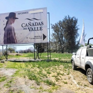 TERRENOS EN VENTA EN CAÑADAS DEL VALLE, A 7MIN DEL PUEBLITO