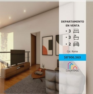 Venta Departamento Calle Linares, Roma sur