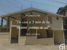 doomos. casa - fraccionamiento balcones al mar