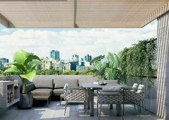 departamento en venta - penth house con roof garden privado en colonia del valle - 2 habitaciones - 2 baños - 184 m2