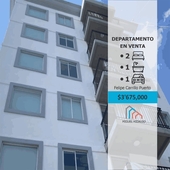 venta departamento, col anáhuac, carrillo puerto - 2 recámaras - 76 m2