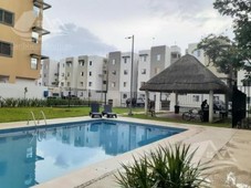 2 cuartos, 52 m departamento en renta en playa del carmen riviera maya