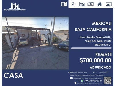 Casa de Oportunidad en Mexicali Baja California