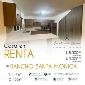 Casa en Renta en Coto San Quintín, Rancho Santa Monica Aguascalientes, Aguascalientes