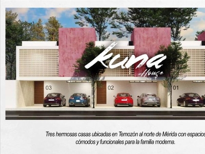 Casas en venta en Merida, Temozon, KUNA HOUSE