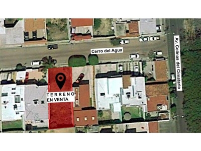 Lote residencial en venta en Colinas del Cimatario, Querétaro.