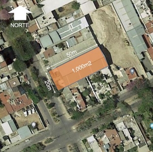 Terreno 1,000m2 en Ciudad Granja, uso de suelo mixto