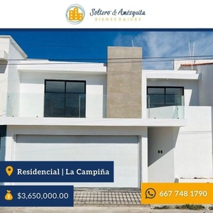 Venta Casa/La Campiña/ Culiacn