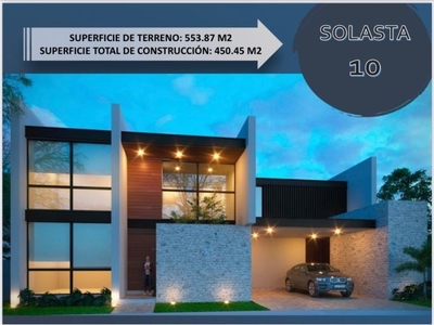 VENTA RESIDENCIA EN MERIDA EN PRIVADA SOLASTA EN TEMOZÓN NORTE