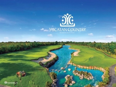 Terreno en venta con vista al campo de golf, Privada Xtacay Yucatán Country Club