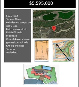 TERRENO PREMIUM EN ZIBATA GOLF CON VISTA ESPECTACULAR