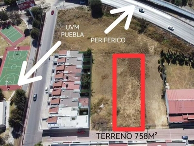 Terrenoen venta Puebla Morillotla