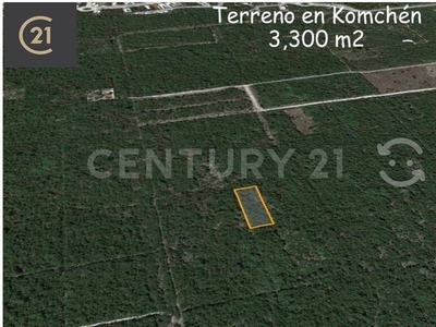 Se vende terreno al norte de Mérida, en Komchén...