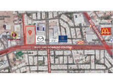 terreno comercial de 16000 m2 blvd colosio en hermosillo