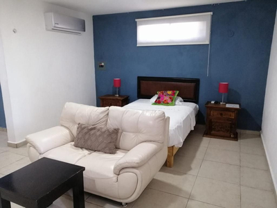 | Departamento Tipo Estudio Amueblado, En Renta. |