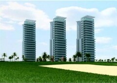 2 cuartos, 160 m cancun towers. renta departamento amueblado
