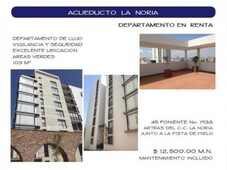 3 cuartos, 103 m departamento en renta en la noria mx18-ec5105