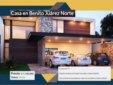 Casa de 3 recamaras en Colonia Benito Juarez Norte
