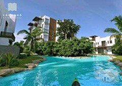 2 cuartos, 98 m departamento amueblado amplio con amenidades en mayakoba 2