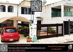 doomos. casa adjudicada en venta en villas del caribe de remate