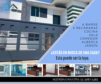 se vende casa - 4 recámaras - 6 baños - 261 m2