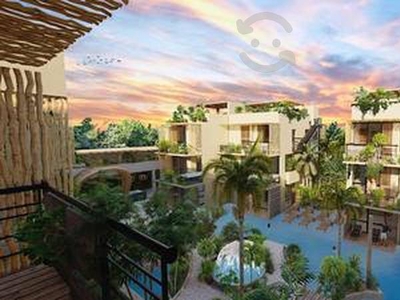 loft en venta en tulum 1 recámara con jacuzzi