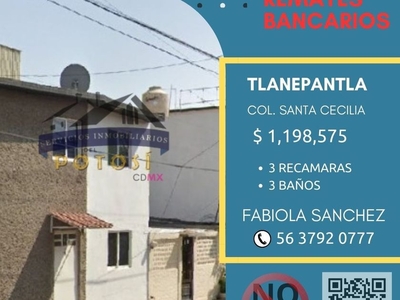 Casa en venta Santa Cecilia, Tlayapa, Tlalnepantla De Baz, Estado De México, México