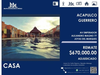 Casa de Oportunidad con alberca El marques Acapulco Guerrero