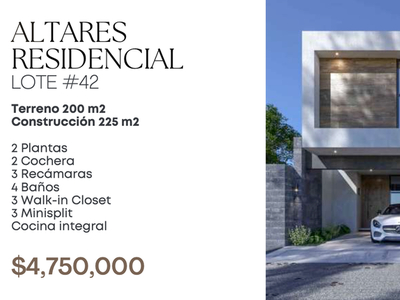 Casas en venta - 200m2 - 3 recámaras - Los Cavazos - $4,750,000