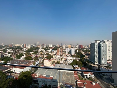 DEPARTAMENTO RENTA 2 HABITACIONES NIVEL 15 VISTA INCREIBLE AMERICANA