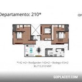 Venta de Departamento - Archandel del bosque- A. México 32, Naucalpan de Juárez, Las Américas - 6 habitaciones - 142.00 m2