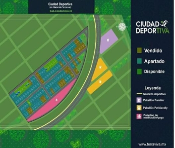 Ciudad Deportiva. Terreno Semi-Urbanizados en Telchac Puerto, Yucatán.