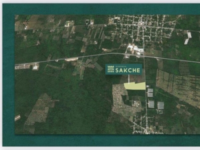 Terreno Residencial en Venta con Seguridad las 24 horas y excelentes Amenidades en Sakche, Yucatán