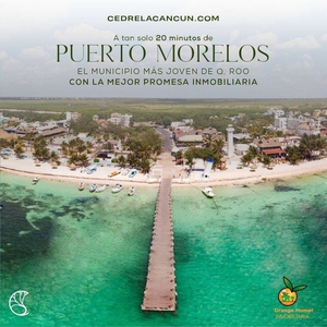 Terrenos Res. En Coto Priv. En Cancun Por Puerto Morelos