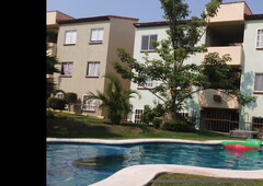 en venta, departamento en punta verde temixco, 2 recámaras 1er piso - 1 baño - 60 m2