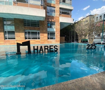 Doomos. Renta de Departamento Amueblado en Hares Prestige Col. Anáhuac 24-3813 FM