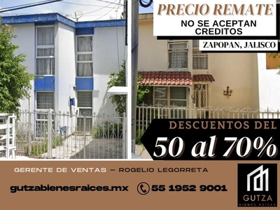 Casa en venta en Guadalajara Jalisco con estacionamiento a precio de remate RLR