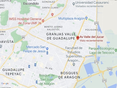 Departamento en venta Avenida Central, Valle De Aragón, Fracc Valle De Aragón 3ra Secc Ote, Ecatepec De Morelos, México, 55280, Mex