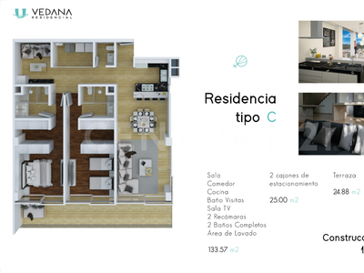 Pre Venta - Departamento - Residencial Vedana - Lomas De Angelópolis