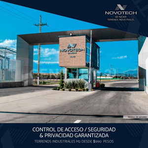 Terreno Industrial En Venta En Novotech, Silao Guanajuato