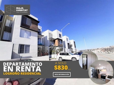 Departamento en Renta en Logroño Residencial Tijuana, Baja California