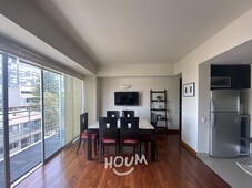 departamento en santa cruz atoyac, benito juárez con 2 recámaras, 80 m , id 88085 metros cúbicos