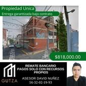 doomos. departamento barato tacubaya cdmx remate hipotecario